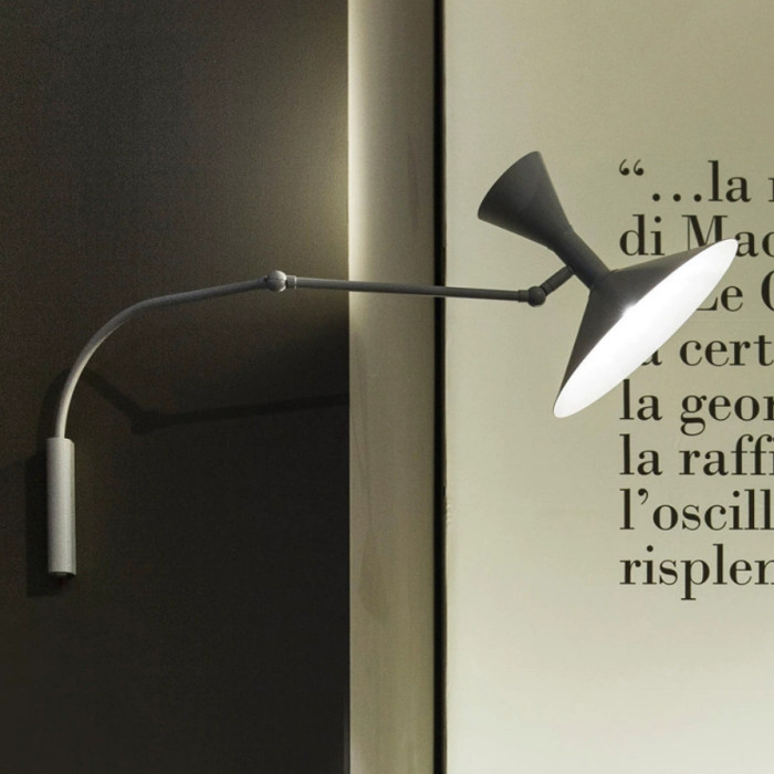 Настенный светильник Duo Play Grey