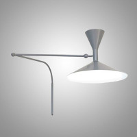 Настенный светильник Duo Play Grey с проводом