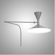 Настенный светильник Duo Play Grey с проводом