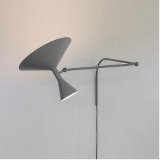 Настенный светильник Duo Play Grey с проводом