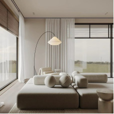 Торшер Soft Arc