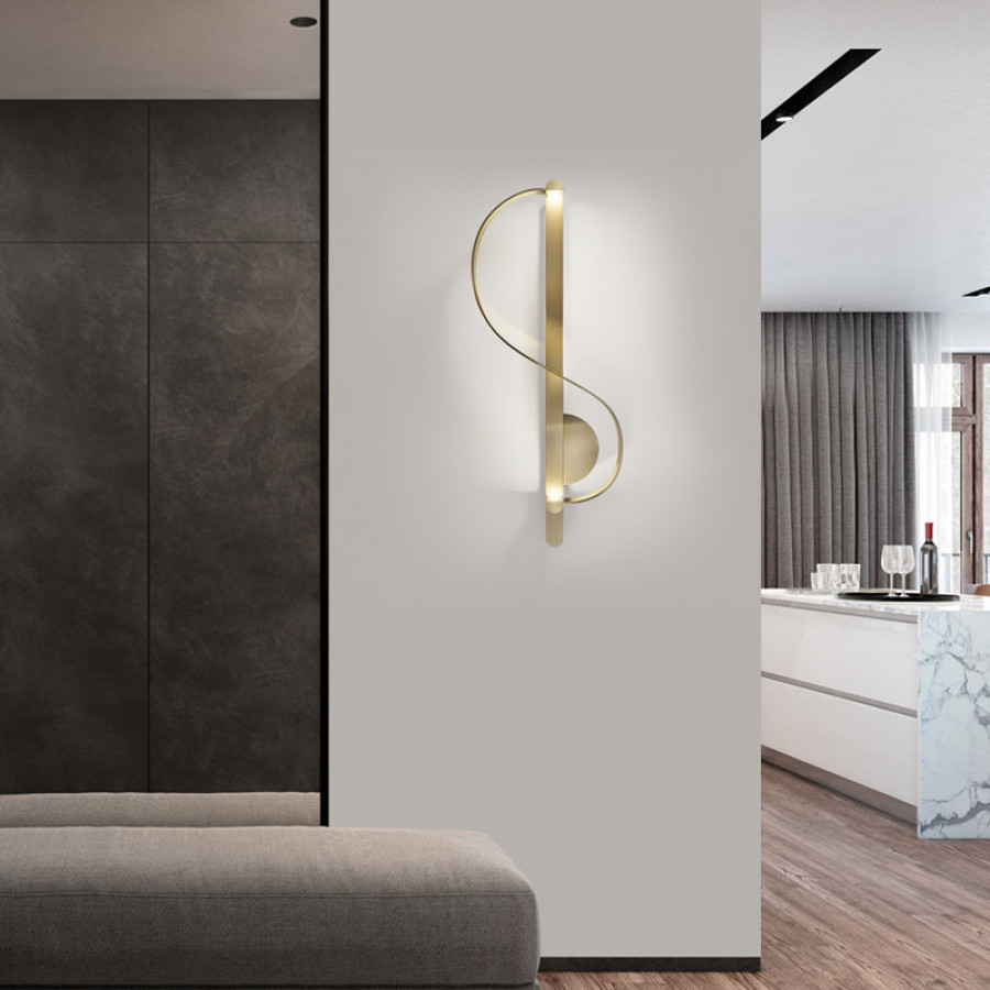 Настенный светильник Swoop Sconce