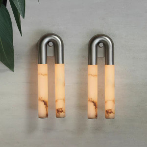 Настенный светильник Sleek Grip B Nickel