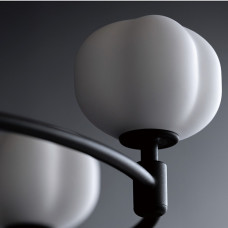 Люстра на штанге Ring Cotton Black