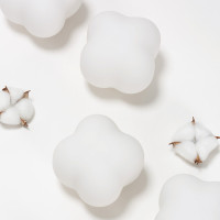 Люстра на штанге Ring Cotton GOLD