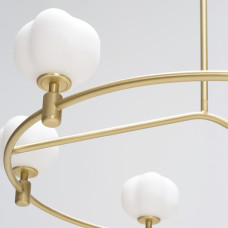 Люстра на штанге Ring Cotton GOLD