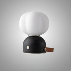 Портативная настольная лампа Mini Cotton Black