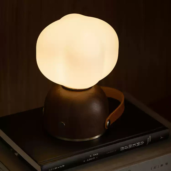 Портативная настольная лампа Mini Cotton Brown