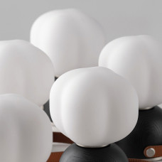 Портативная настольная лампа Mini Cotton Black