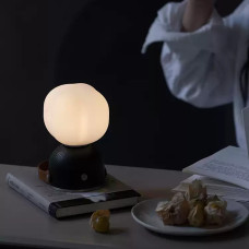 Портативная настольная лампа Mini Cotton Black
