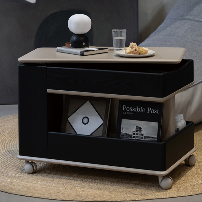 Портативная настольная лампа Mini Cotton Black