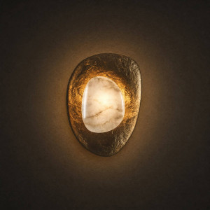 Настенный светильник Stone Halo Медь