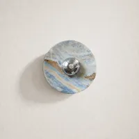 Настенный светильник Geode Glow Silver D25