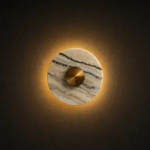 Настенный светильник Silence Stone D20 Gold