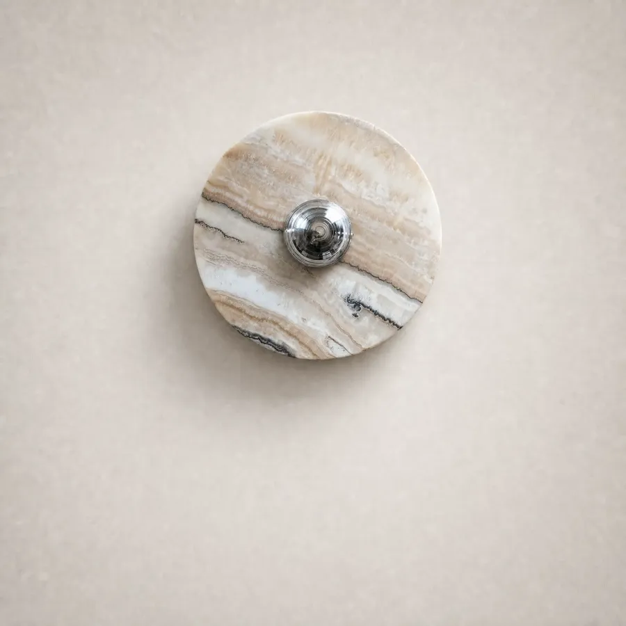 Настенный светильник Silence Stone D20 Silver