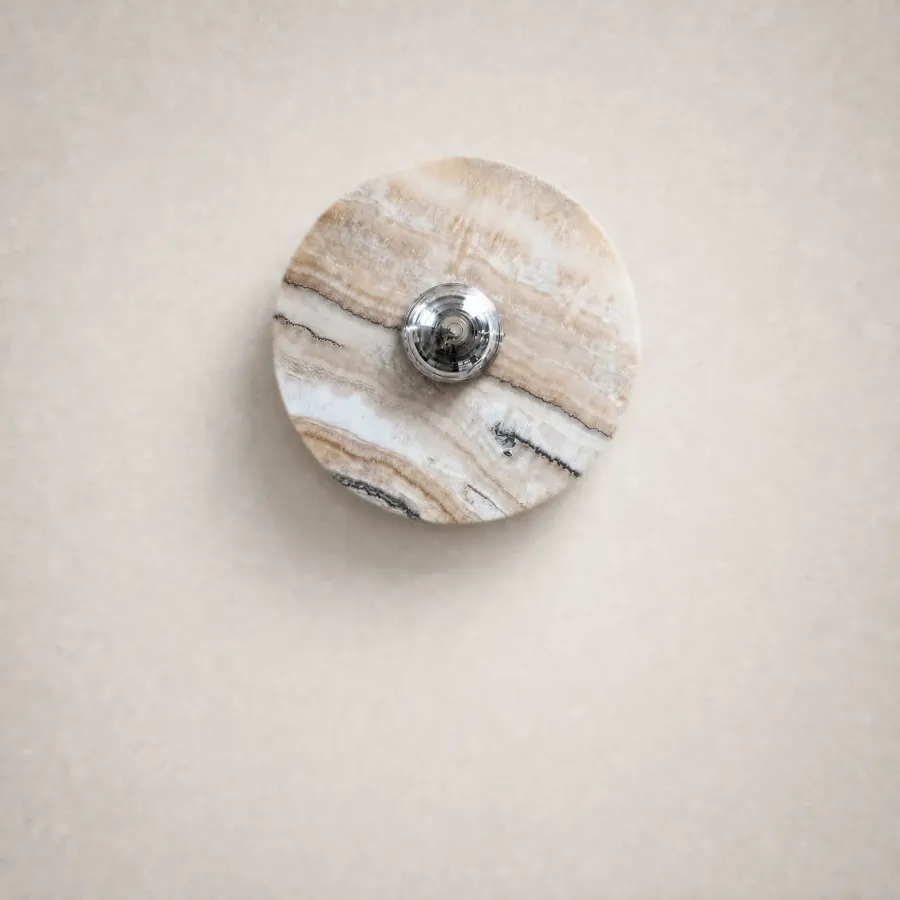 Настенный светильник Silence Stone D25 Silver