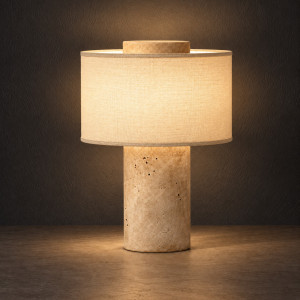 Настольная лампа Travertine Pillar