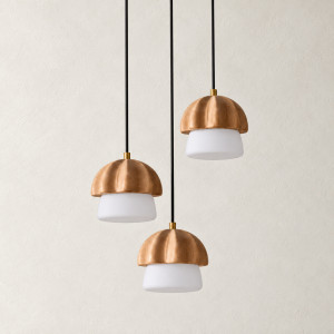 Подвесной светильник Mello Light Brown P3 Round