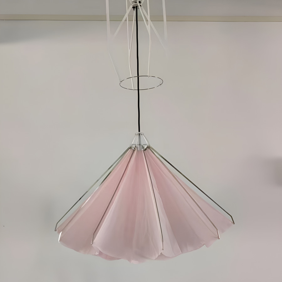 Подвесная люстра Silken Bloom C D100 с механизмом раскрытия и подъёма