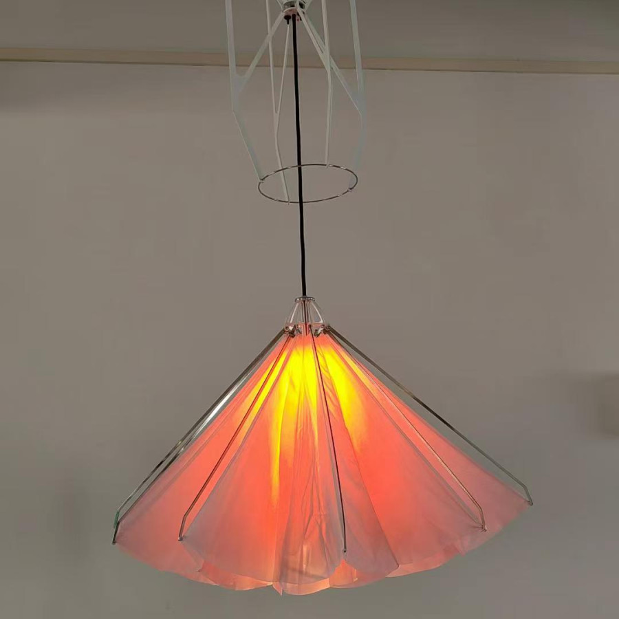 Подвесная люстра Silken Bloom C D100 с механизмом раскрытия и подъёма