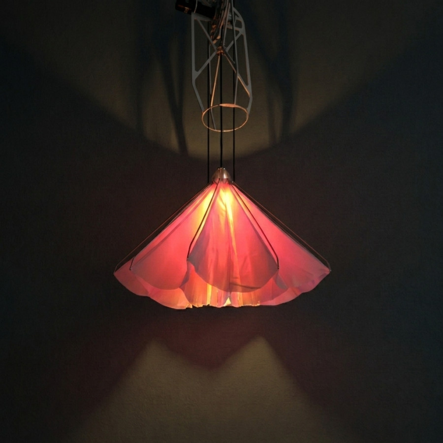 Подвесная люстра Silken Bloom C D150 с механизмом раскрытия и подъёма