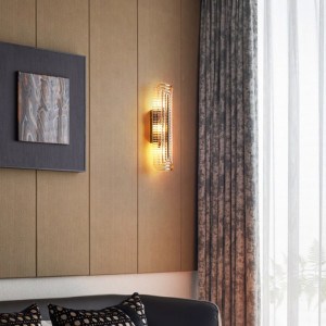 Настенный светильник Elegant Vein Gold H40