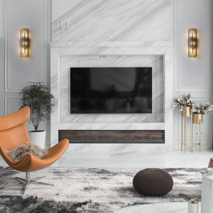 Настенный светильник Elegant Vein Grey H40