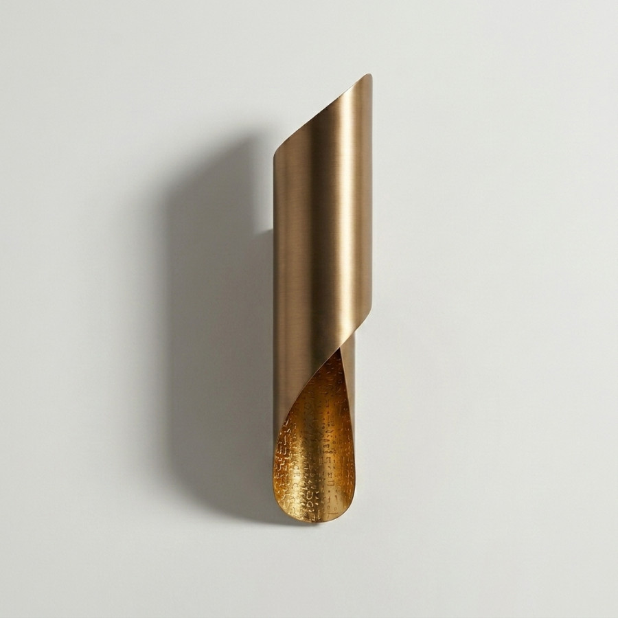 Настенный светильник Antique Curl Gold