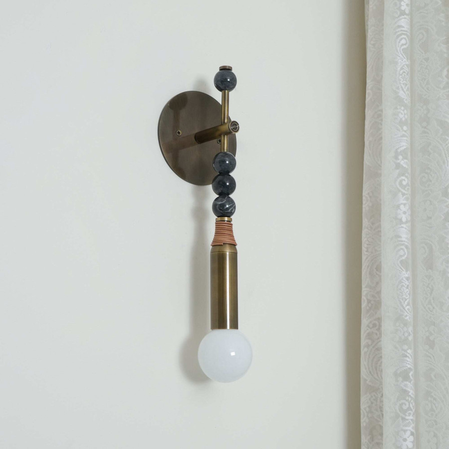 Настенный светильник Tall Marble Grey