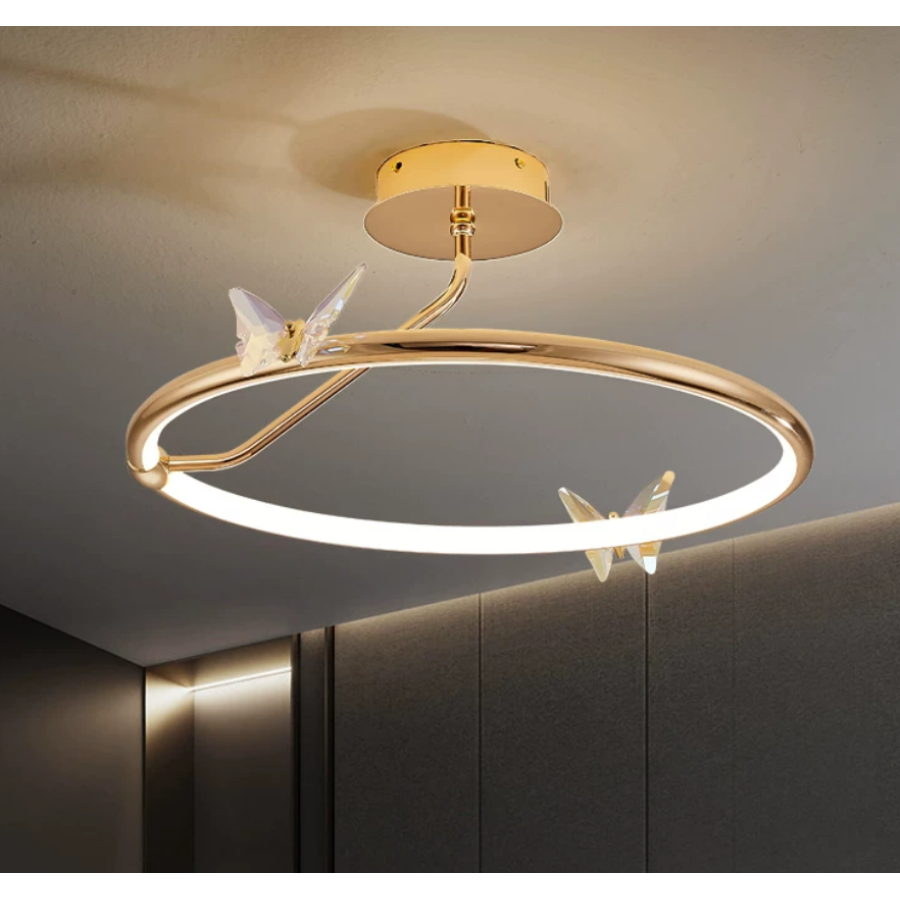Потолочная люстра Crystal Butterfly D40