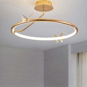 Потолочная люстра Crystal Butterfly D40
