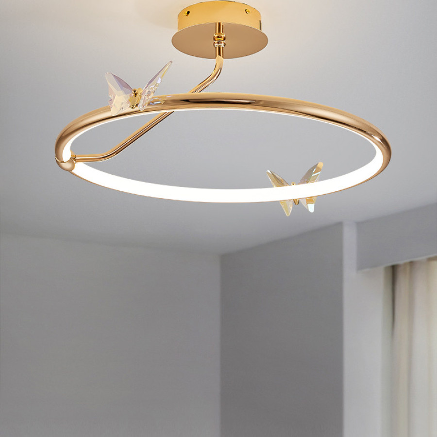 Потолочная люстра Crystal Butterfly D40