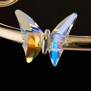 Подвесная люстра Crystal Butterfly B P2 D30 D50