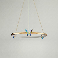 Подвесная люстра Crystal Butterfly D40