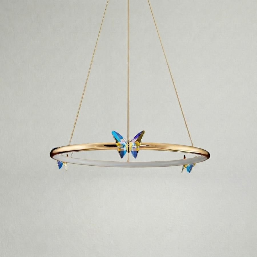 Подвесная люстра Crystal Butterfly D50