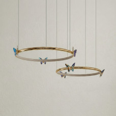 Подвесная люстра Crystal Butterfly B P2 D30 D50