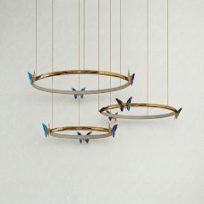 Подвесная люстра Crystal Butterfly P3 D40 D50 D60