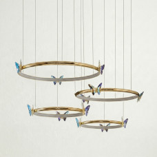 Подвесная люстра Crystal Butterfly P4 D40 D50 D60 D80