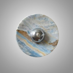 Настенный светильник Geode Glow Silver D25