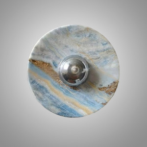 Настенный светильник Geode Glow Silver D30