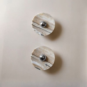 Настенный светильник Silence Stone D30 Silver