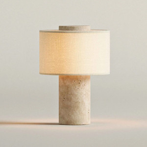 Настольная лампа Travertine Pillar