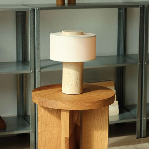 Настольная лампа Travertine Pillar