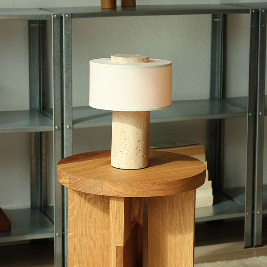 Настольная лампа Travertine Pillar