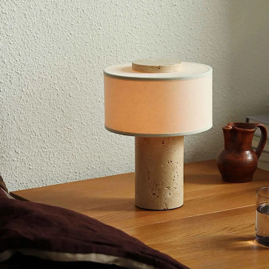 Настольная лампа Travertine Pillar
