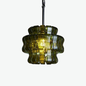 Подвесной светильник KARIOKA Green+Black