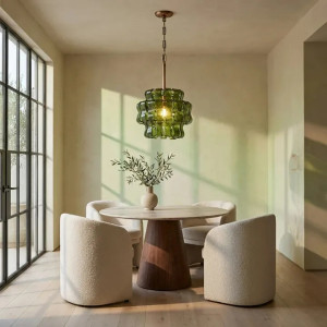 Подвесной светильник KARIOKA Green+Black
